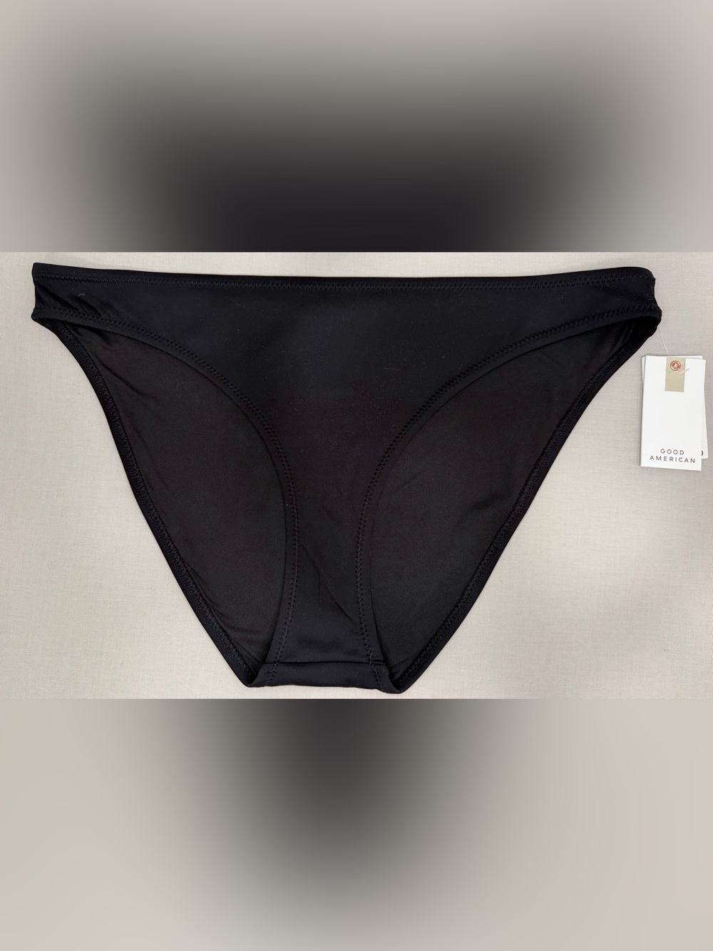 Good American Black Bikini Bottoms 1XL NWT Minimal Swim Bottoms High Cut